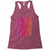 my heart is empty Racerback Tank