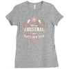 christmas happy new years Ladies Fitted T-Shirt