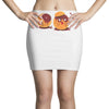 oranges blood oranges Mini Skirts