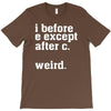 i before e except after c T-Shirt
