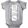 v2 eat sleep scuba dive Baby Onesie