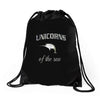 narwhal Drawstring Bags