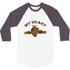 My Heart (a230) 3/4 Sleeve Shirt