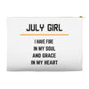 July Girl Accessory Pouches