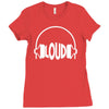 bargain loud records Ladies Fitted T-Shirt