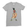 go vegan 6 Ladies Fitted T-Shirt