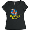 hong kong phooey Women's Triblend Scoop T-shirt