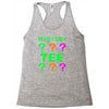 mystery tee shirt random funny cheap t shirt pop culture hipster graph Racerback Tank