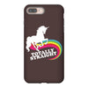 totally straight funny rainbow unicorn iPhone 8 Plus