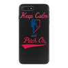 keep calm and pitch on iPhone 7 Plus Case