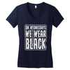 mean goths Women's V-Neck T-Shirt