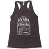 avada kedavra bitch funny hp cool Racerback Tank
