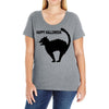 happy halloween Ladies Curvy T-Shirt