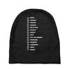 beard length chart Baby Beanies