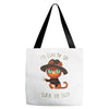 nightmare on kitty street Tote Bags