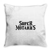 supermotards Throw Pillow