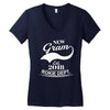 New Gram 2018 Rokie Dept. Women's V-Neck T-Shirt
