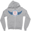 born in the usa Zipper Hoodie