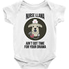 nurse lama Baby Bodysuit