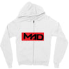 LOVE IS SO MAD Zipper Hoodie