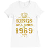 kings are born in 1969 Ladies Fitted T-Shirt
