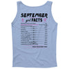 September Girl Facts Virgo Tank Top