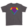 Rainbow LGBT Diamond Youth Tee