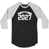class of 2027 3/4 Sleeve Shirt