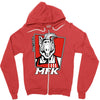melmac fried kitten Zipper Hoodie