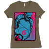 old rider Ladies Fitted T-Shirt