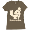heimschei&szlig;er funny Ladies Fitted T-Shirt