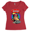 captain scarlet ideal birthday gift present Women's Triblend Scoop T-shirt