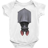 perfectly upside down Baby Onesie