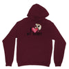 i love my rabbit Unisex Hoodie
