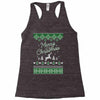 merry christmas ugly christmas sweater Racerback Tank