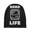 nerd life is the best life Baby Beanies