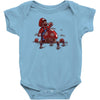 mushroom eater Baby Bodysuit