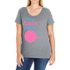 clarissa explained nothing Ladies Curvy T-Shirt