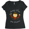 always follow your dreams Women's Triblend Scoop T-shirt