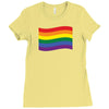 Rainbow Flag Ladies Fitted T-Shirt