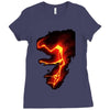melting point Ladies Fitted T-Shirt