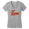 sexual tyrannosaurus Women's V-Neck T-Shirt