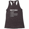 how to golf best trending Racerback Tank