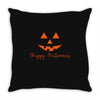 happy halloween .. Throw Pillow