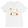 i have o.c.d obsessive cat disorder V-Neck Tee