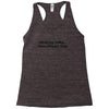 funny t shirt official dog walker. Racerback Tank