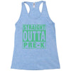 straight outta pre k Racerback Tank