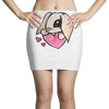 cute lop eared rabbit Mini Skirts