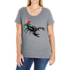 scorpio rose Ladies Curvy T-Shirt