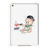 Cute Baby Painter's Dad Love iPad Mini 4